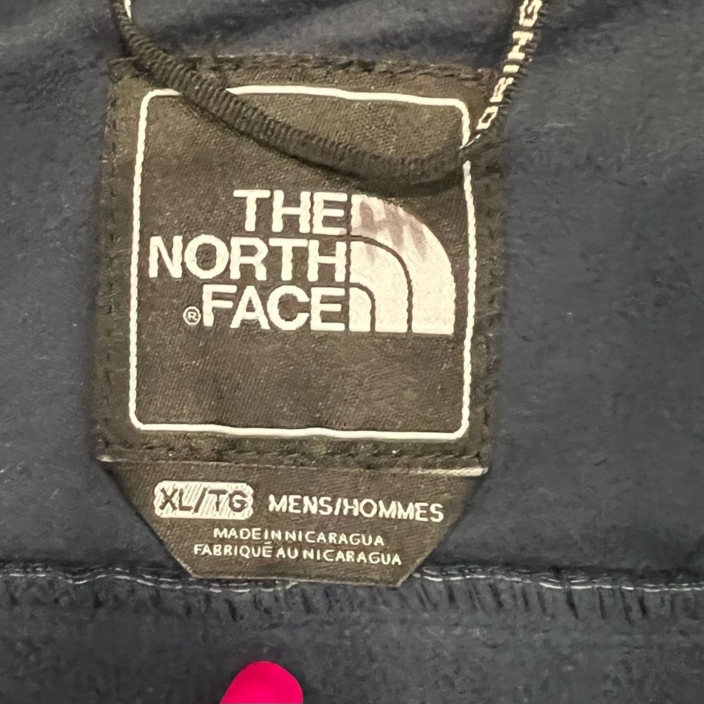 Blue two toned color block north face jacket - Picture 4 of 4